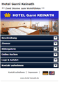 Mobile Screenshot of hotel-keinath.de